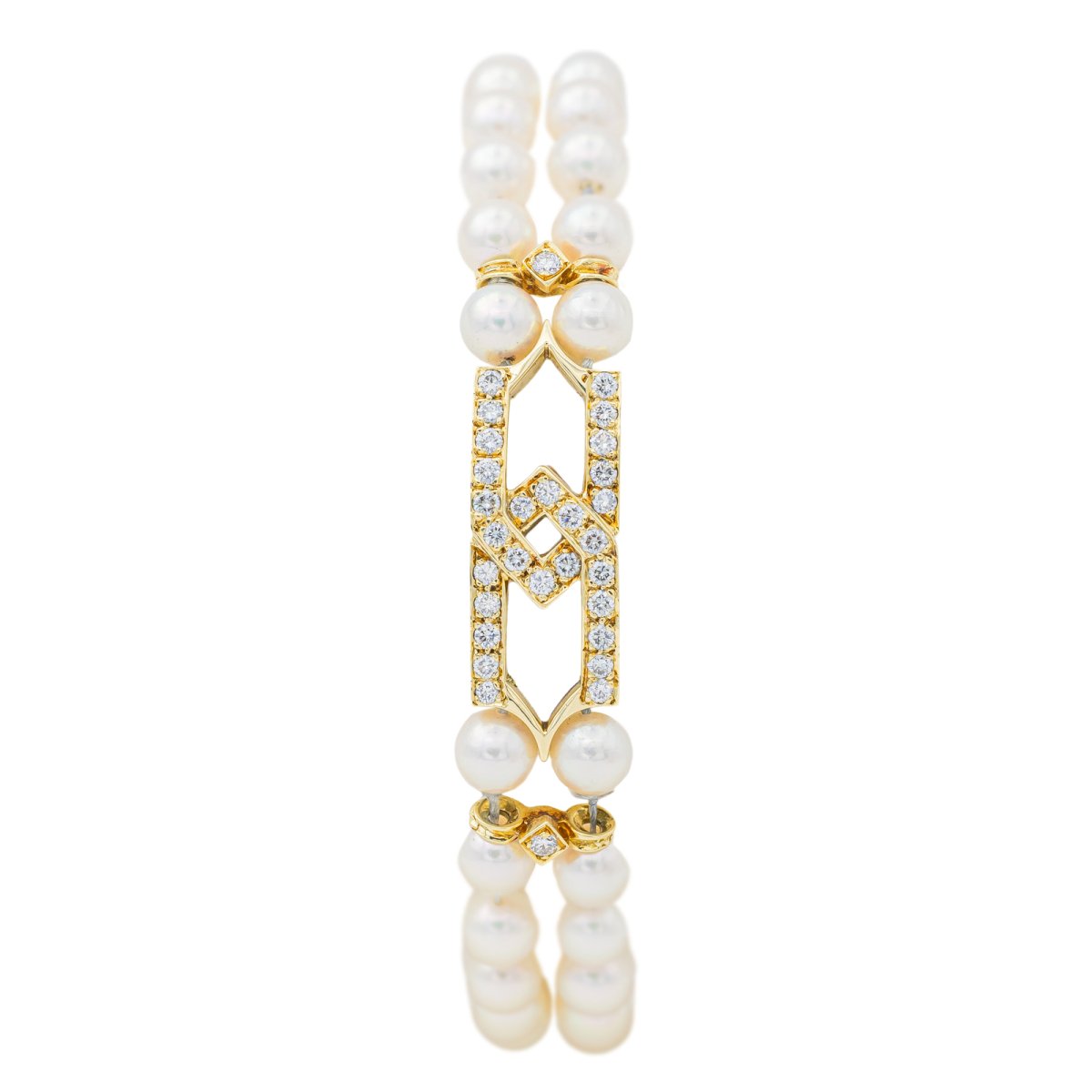 Bracelet Or jaune Diamant - Castafiore