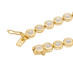 Bracelet Or jaune Diamant - Castafiore