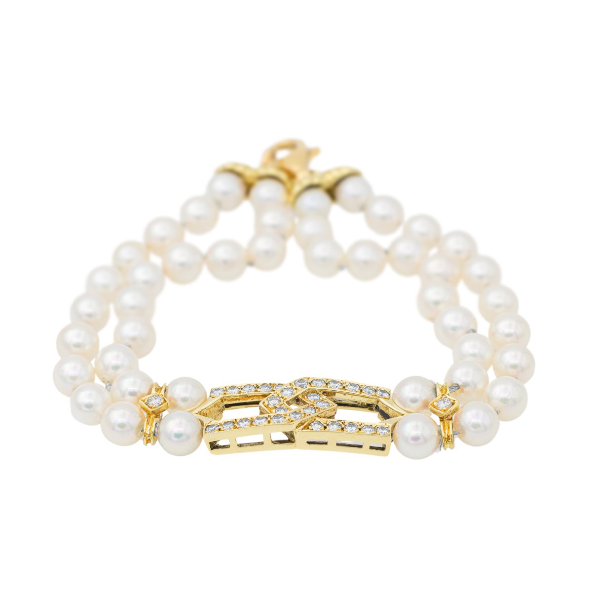 Bracelet Or jaune Diamant - Castafiore