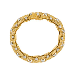 Bracelet Yellow gold diamond