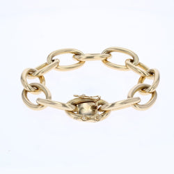 Bracelet or jaune maille forçat - Castafiore