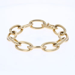 Bracelet or jaune maille forçat - Castafiore