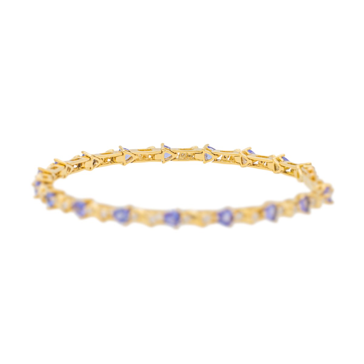 Bracelet Or jaune Tanzanite - Castafiore