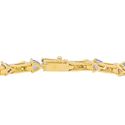 Bracelet Or jaune Tanzanite - Castafiore