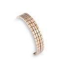 Bracelet or rose 18k formant des maillons rectangles - Castafiore