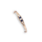 Bracelet or rose saphirs et diamants - Castafiore