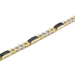 Bracelet - Or, saphirs & diamants - Castafiore