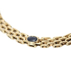 Bracelet panthère en or 18k avec saphirs - Castafiore