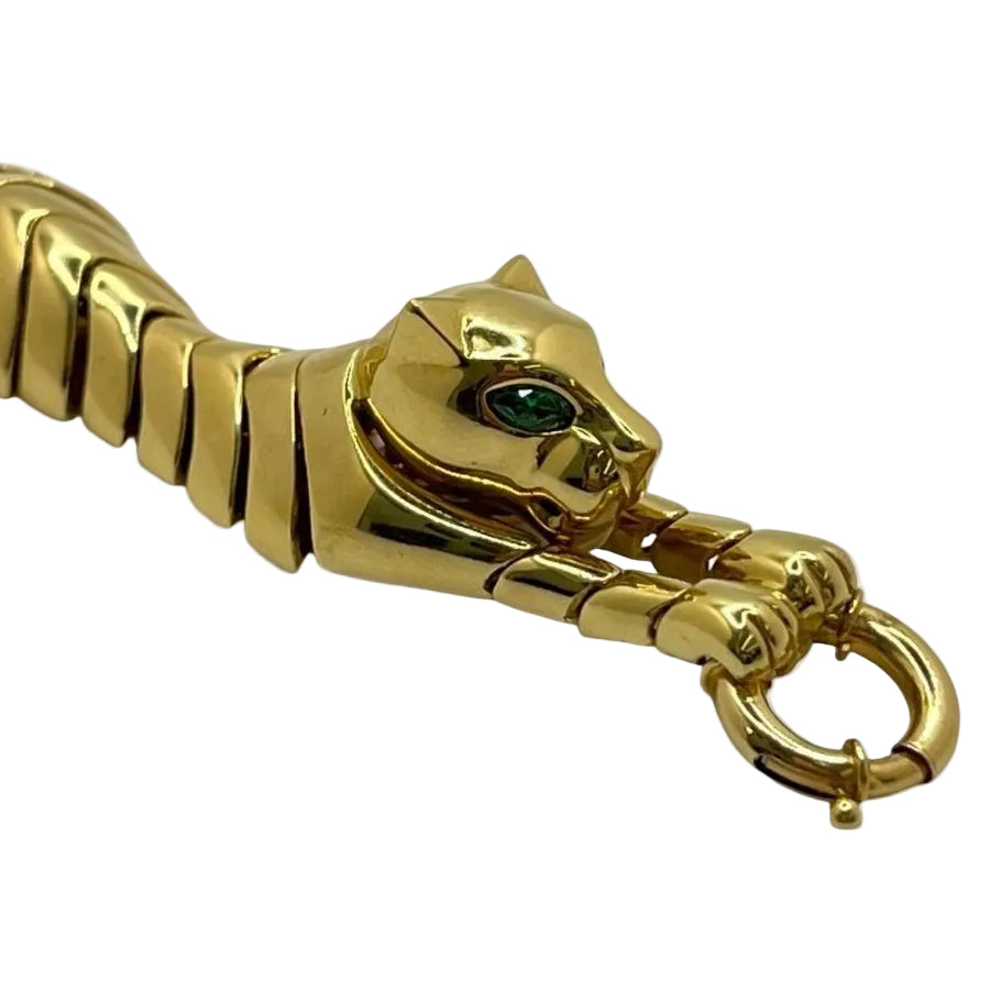 Bracelet Panthère en or jaune - Castafiore