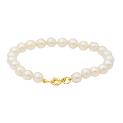 Bracelet Perles en or jaune - Castafiore