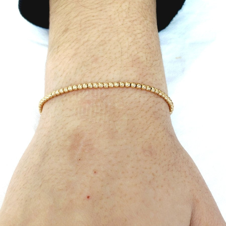 Bracelet perles en or rose Bracelet perles en or rose - Castafiore