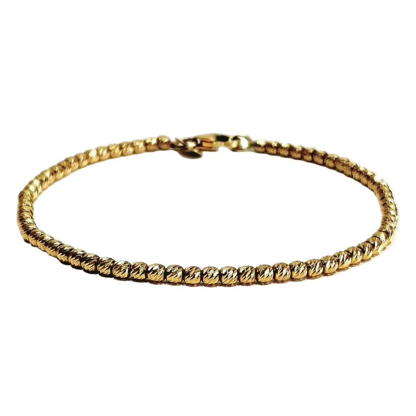 Bracelet perles en or rose Bracelet perles en or rose - Castafiore
