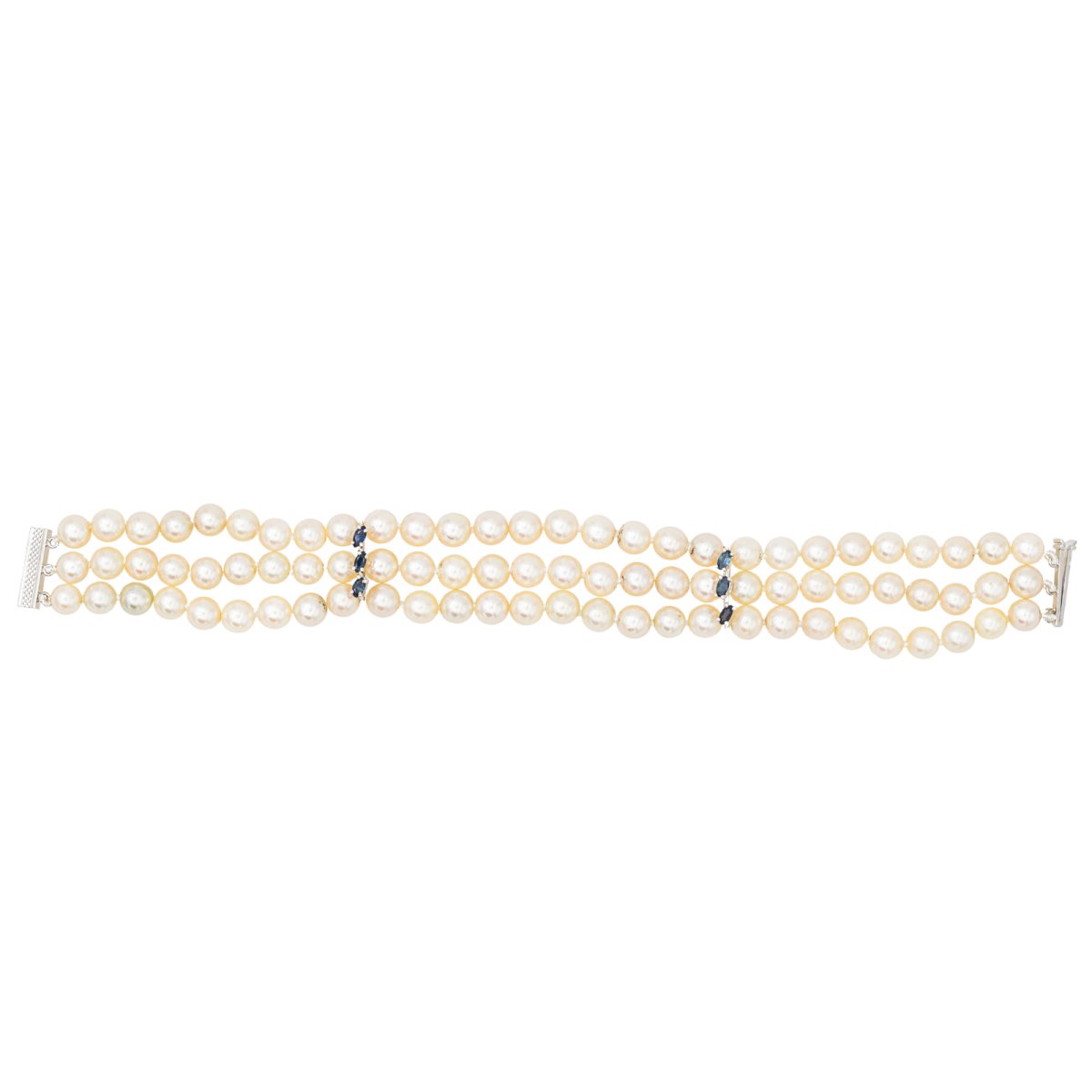 Bracelet Perles Or blanc Perle - Castafiore