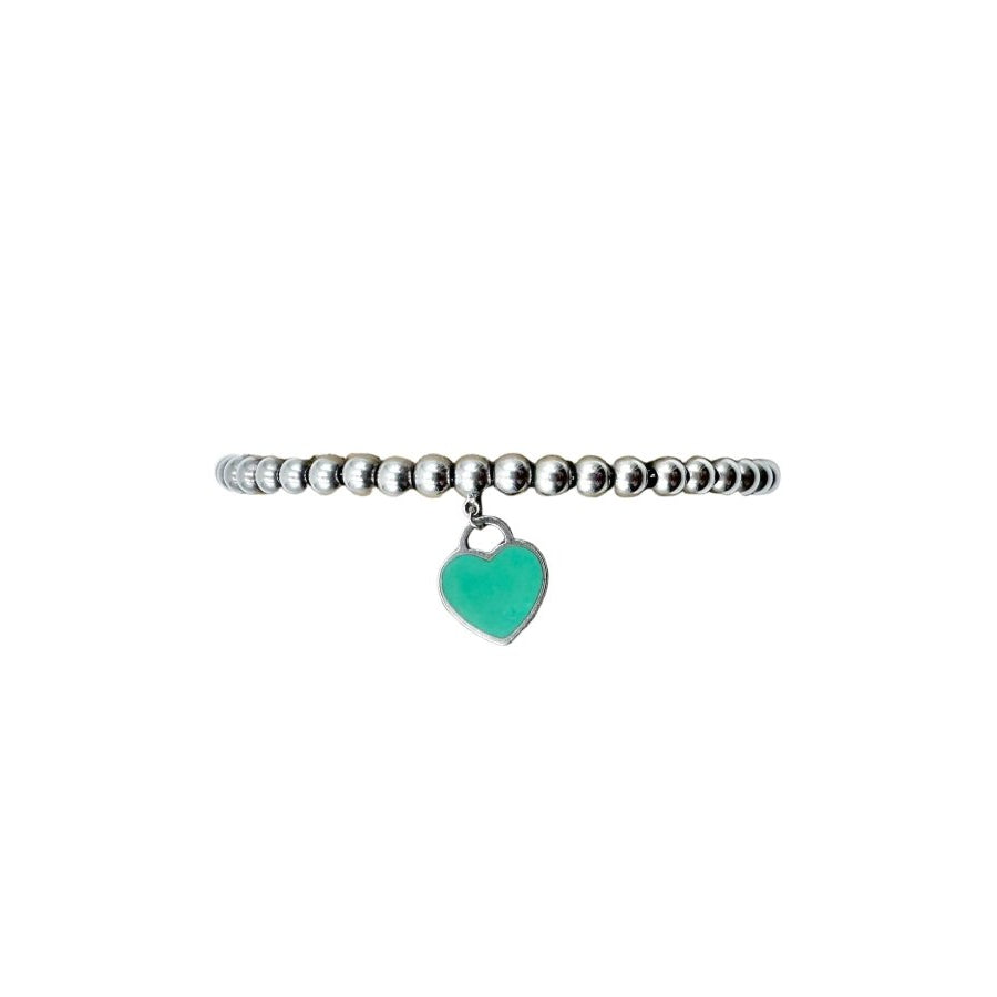 Bracelet Breloques TIFFANY & CO. Return to Tiffany en argent et émail