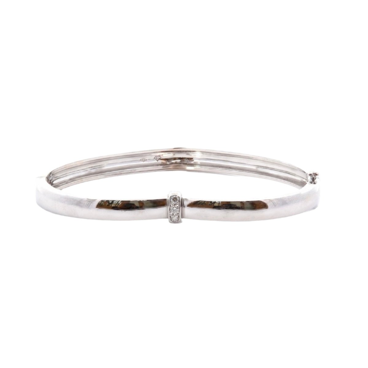 Bracelet PIAGET, "coeur" en or blanc et diamants - Castafiore