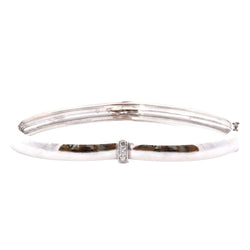 Bracelet PIAGET, "coeur" en or blanc et diamants - Castafiore