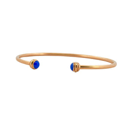Bracelet PIAGET Jonc Possession en or rose et lapis lazuli - Castafiore