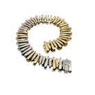 Bracelet POMELLATO en or jaune et blanc et diamants - Castafiore