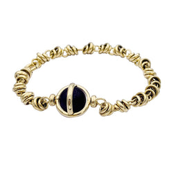 Bracelet Pomellato or jaune, améthyste. - Castafiore