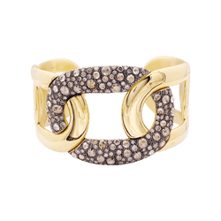 Bracelet POMELLATO "Tango" en or et diamant blancs et bruns - Castafiore