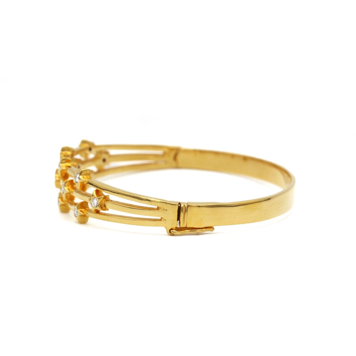 Bracelet rigide - Or & Diamants - Castafiore