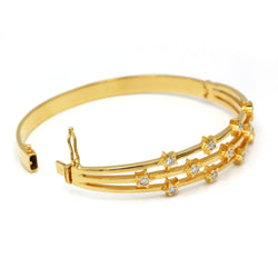 Bracelet rigide - Or & Diamants - Castafiore