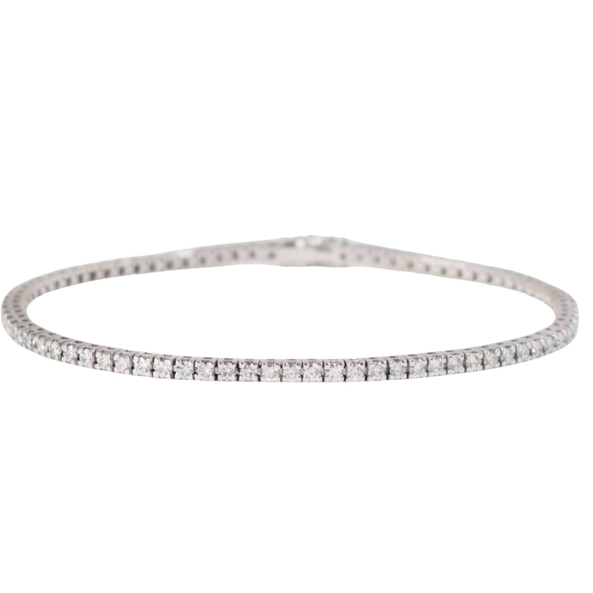 Bracelet rivière en or blanc et diamant - Castafiore