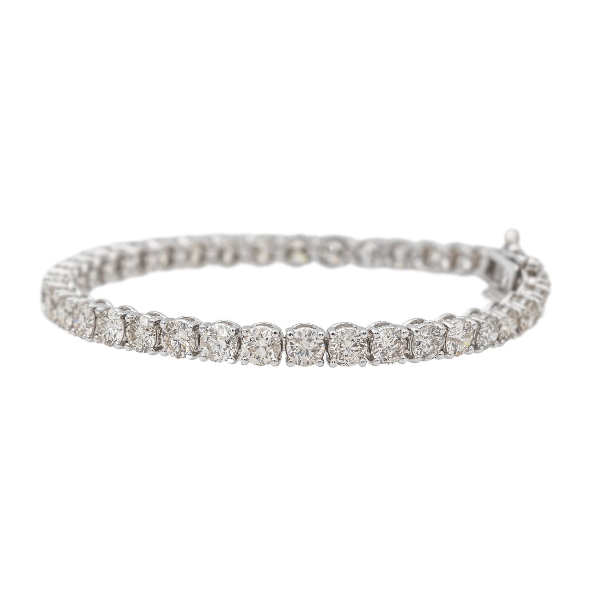 Bracelet rivière en or blanc et diamants - Castafiore