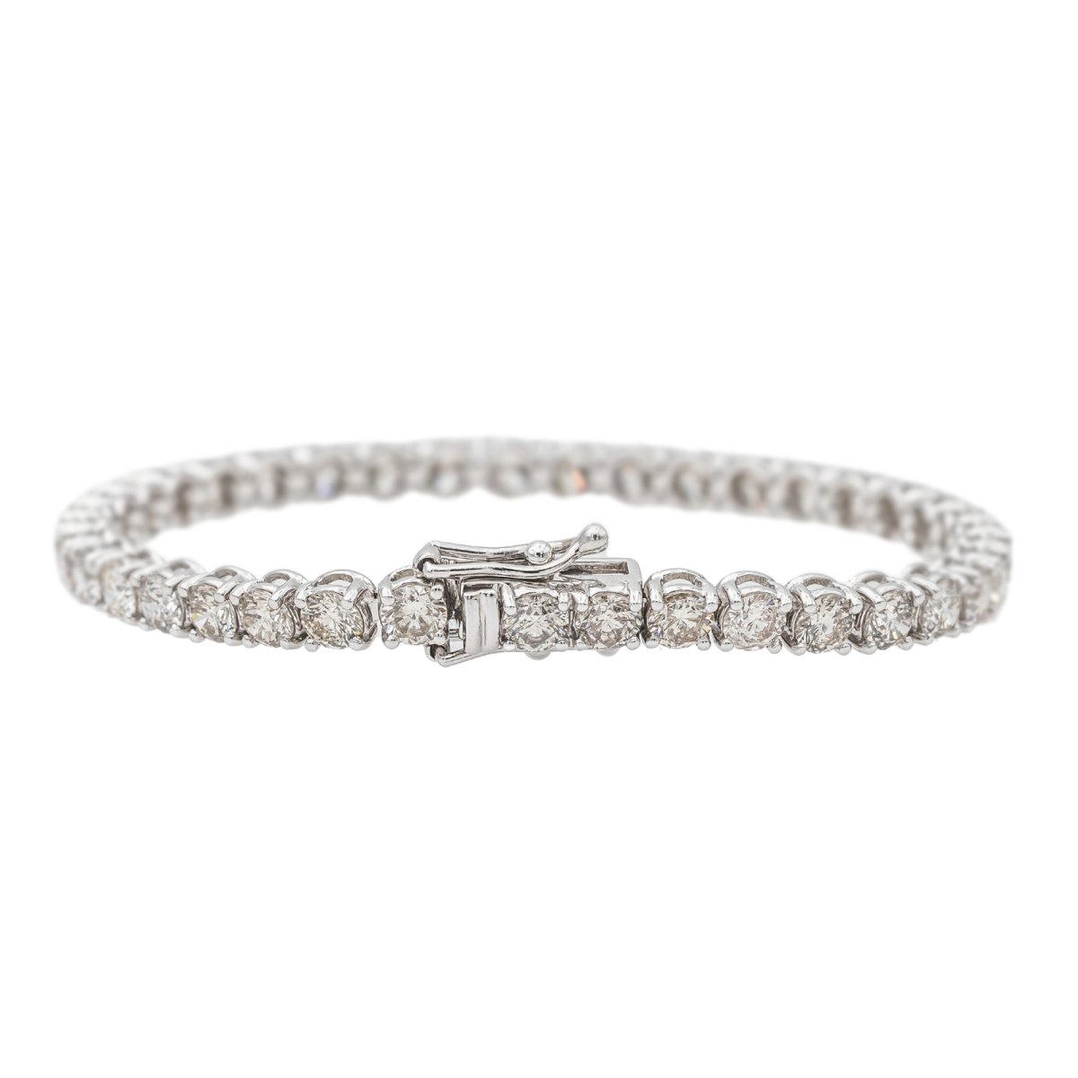 Bracelet rivière en or blanc et diamants - Castafiore