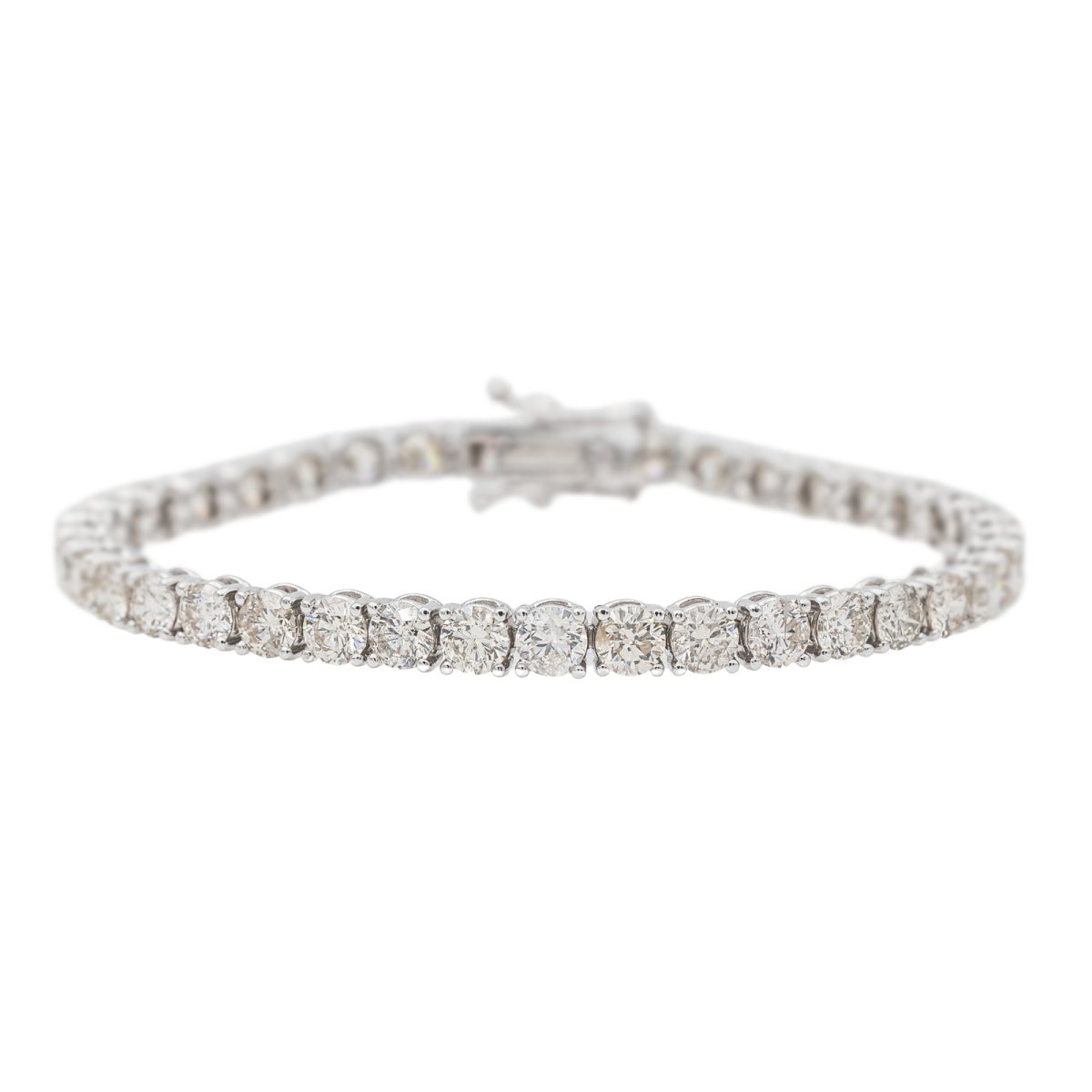 Bracelet rivière en or blanc et diamants - Castafiore