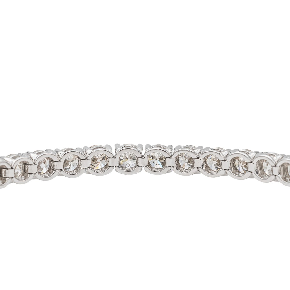 Bracelet rivière en or blanc et diamants - Castafiore