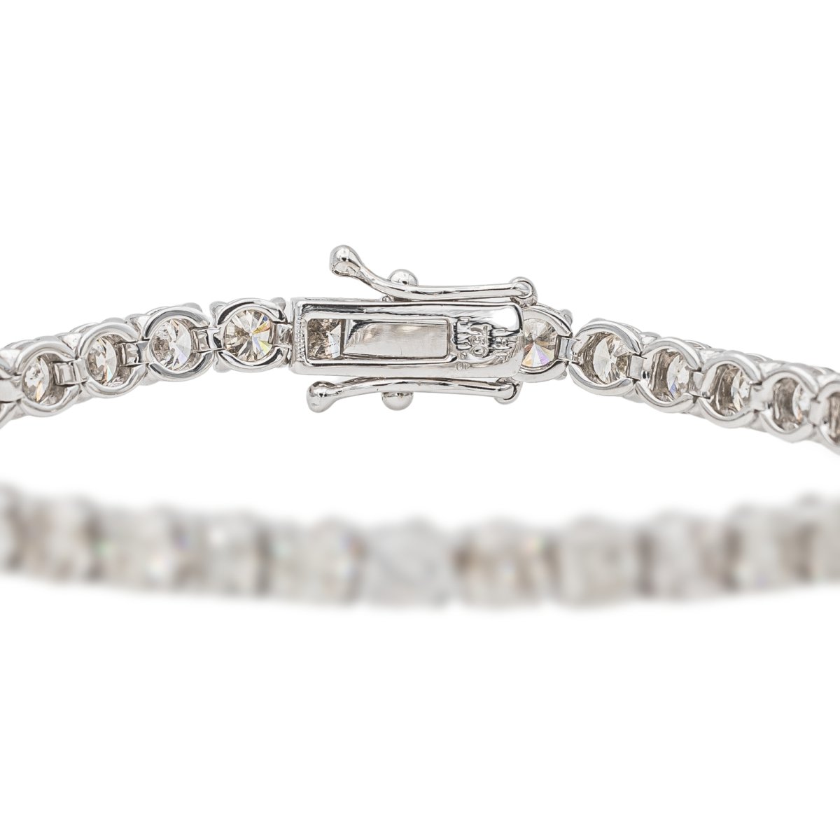 Bracelet rivière en or blanc et diamants - Castafiore