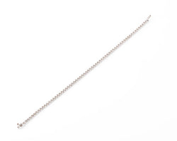 Bracelet Rivière en Or gris orné de diamant - Castafiore