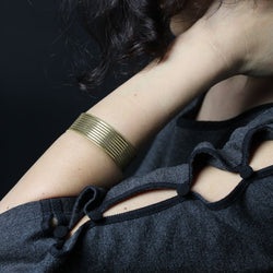 Bracelet RUBAN Maille en or jaune - Castafiore