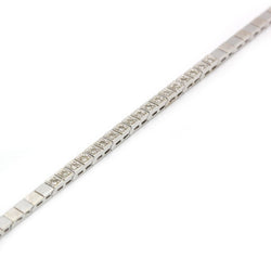 Bracelet Semi - rigide - Or blanc et Diamants - Castafiore