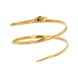 Bracelet serpent en or jaune - Castafiore