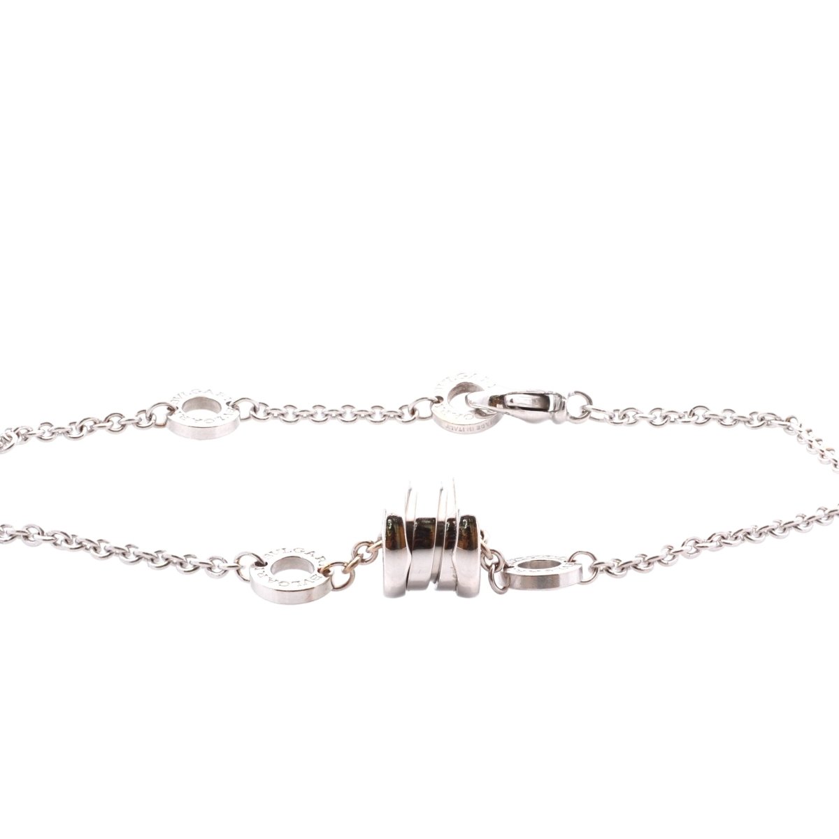 Bracelet Souple BULGARI "B.Zero1" en or blanc - Castafiore
