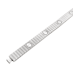 Bracelet Cartier, "Love Unlimited Souple", white gold.