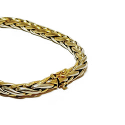Bracelet souple deux ors - Castafiore