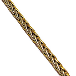 Bracelet souple deux ors - Castafiore