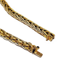 Bracelet souple deux ors - Castafiore