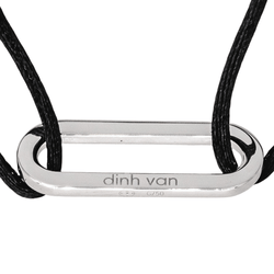 Bracelet Souple DINH VAN "Maillon" en or blanc - Castafiore