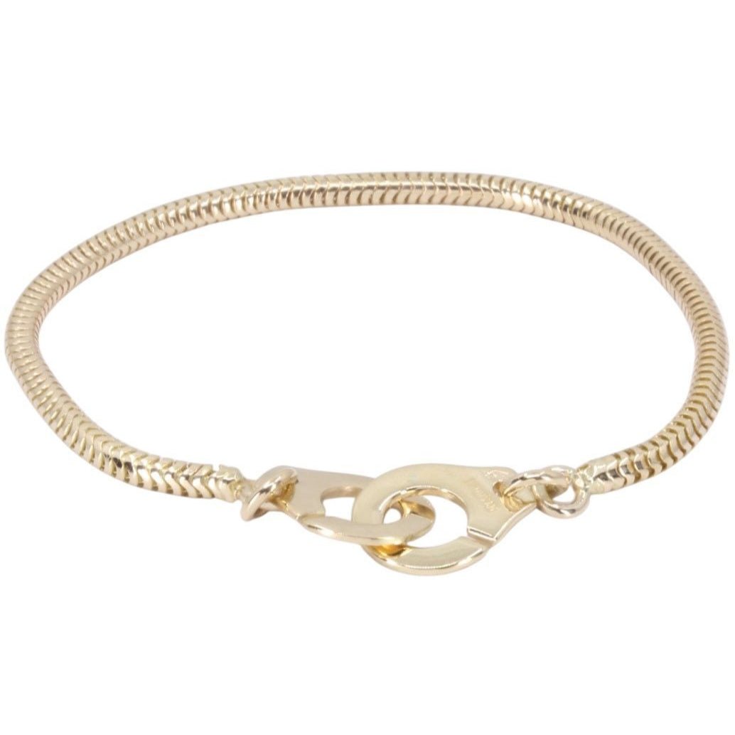Bracelet Souple DINH VAN "Menottes R10" en or jaune - Castafiore