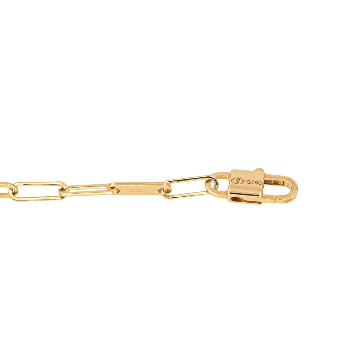 Bracelet Souple DINH VAN "Pi 14 mm" en or jaune - Castafiore