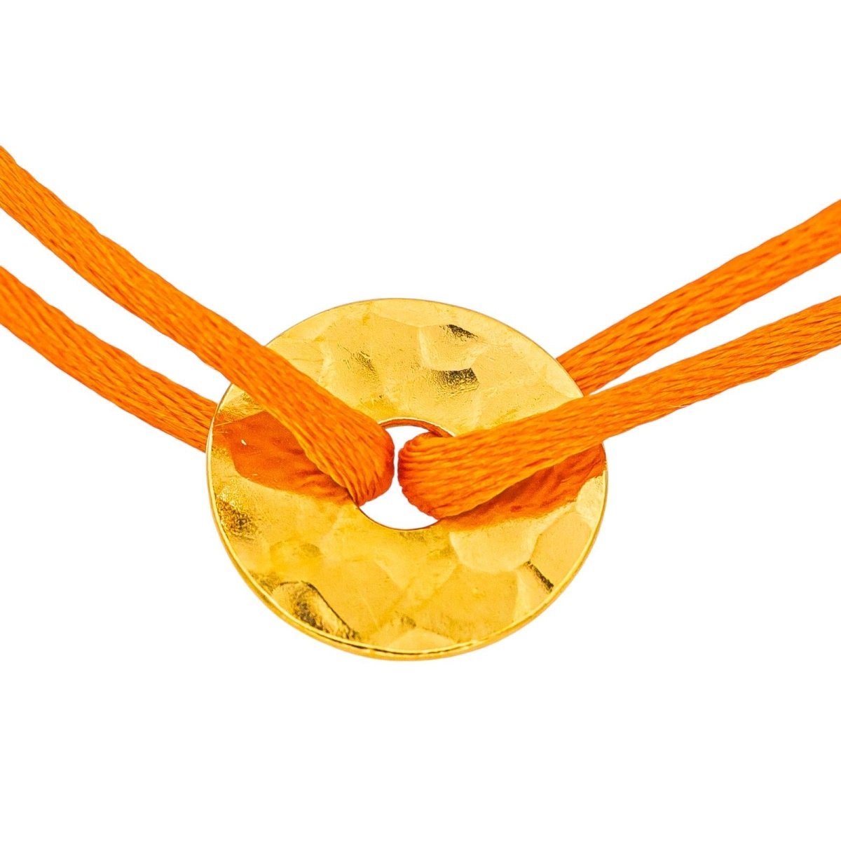 Bracelet Souple DINH VAN "Pi" en or jaune - Castafiore