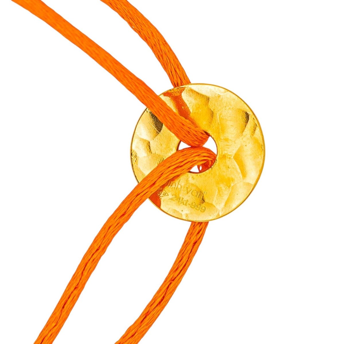 Bracelet Souple DINH VAN "Pi" en or jaune - Castafiore