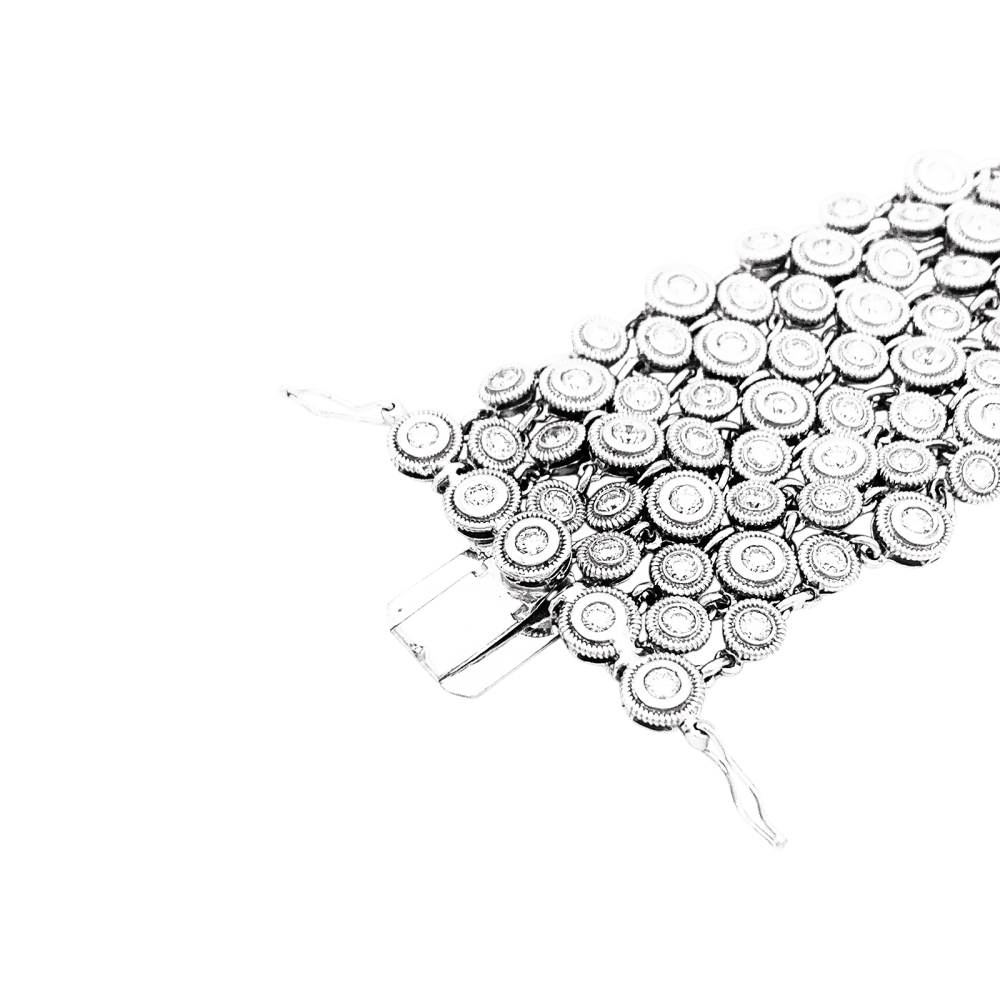 Bracelet Souple en or blanc et diamants - Castafiore