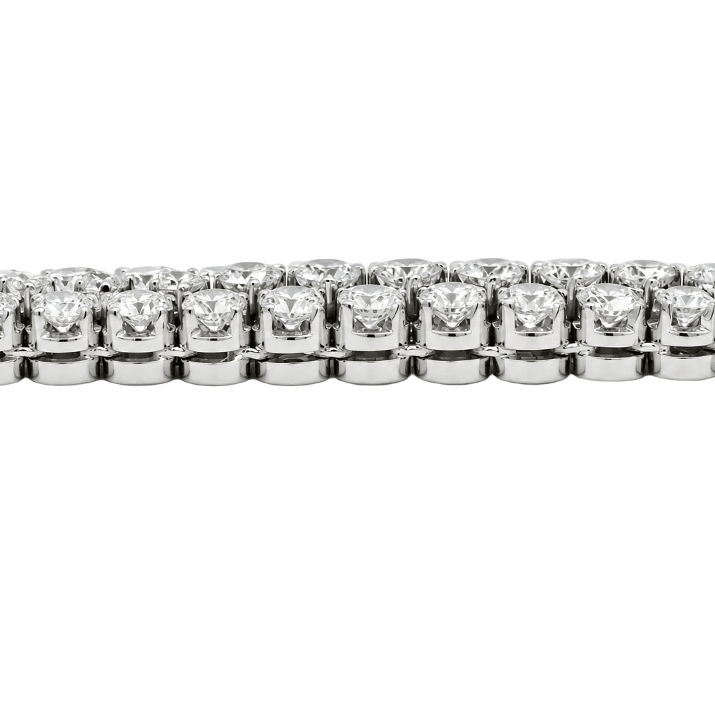 Bracelet Souple en or blanc et diamants - Castafiore