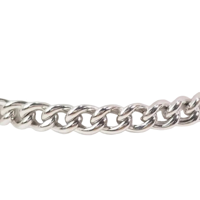 Bracelet souple en or blanc pavé de diamants - Castafiore