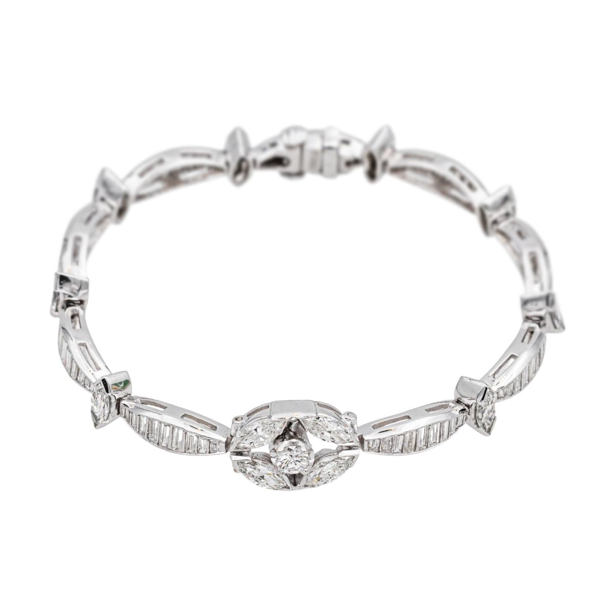 Bracelet  White gold  diamond 